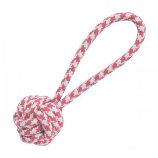Nudo con tirador para perros color Rosa