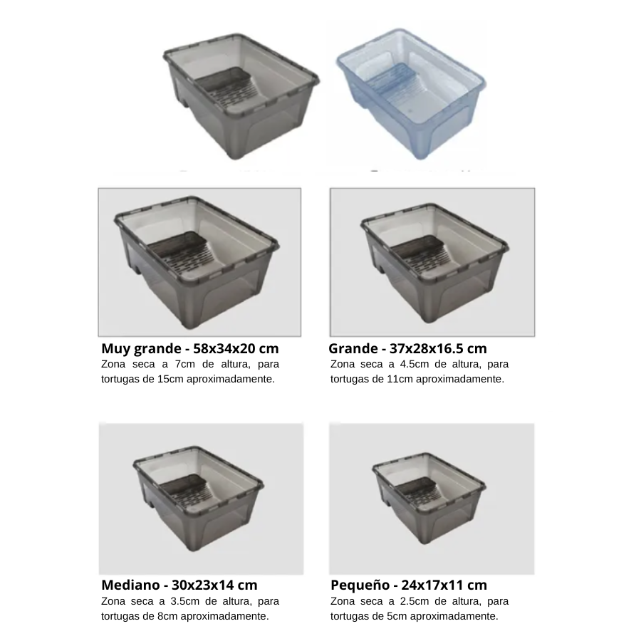 Tortuguera con zona seca, , large Imagen numero 4