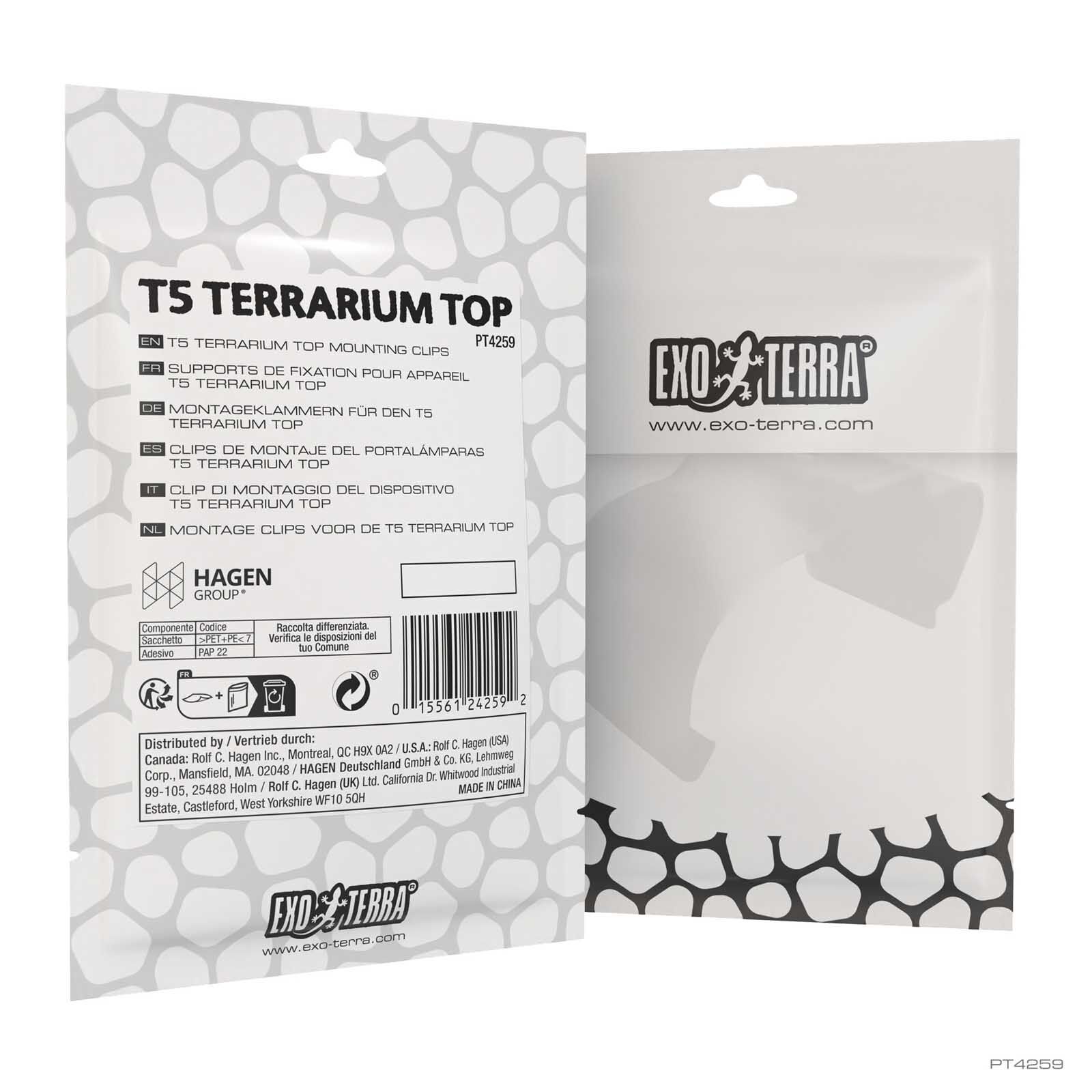 Exo Terra T5 Clips Montaje, , large Imagen numero 2