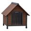 @pet Rustic Marrón Caseta para perros, , large indicador imagen numero 1