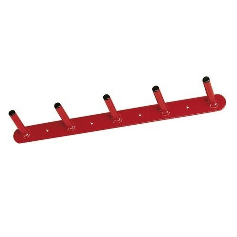Perchero stubbs de 5 ganchos color Rojo, , large image number null