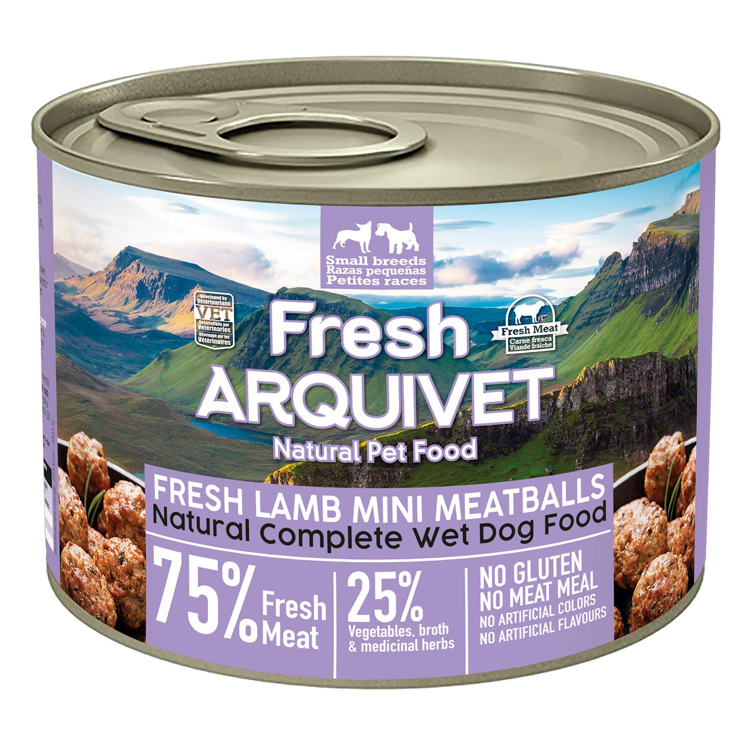 PACK 6 unidades Arquivet&nbsp; Fresh MINI Lamb Meatballs 200gr, , large Imagen numero 1