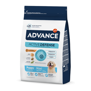 Advance Active Defense Maxi Puppy Pollo y Arroz pienso para perros