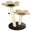 PawHut poste rascador de sisal mediano marr&oacute;n para gatos, , large indicador imagen numero 1