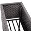 Jardinera rectangular Outsunny para balcón color Gris, , large indicador imagen numero 5