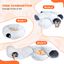 Nobleza Túnel para Gatos de Peluche, 2 en 1 Cama Tunel para Gatos con Cojín Extraíble, Tunel Plegable para Mascotas con 2 Agujeros y Bolas Juguetes para Gatos Gatito Conejo Hurones, , large indicador imagen numero 3