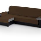 Cubre Sofa Acolchado Chaise Longue Izquierdo color Chocolate, , large image number null