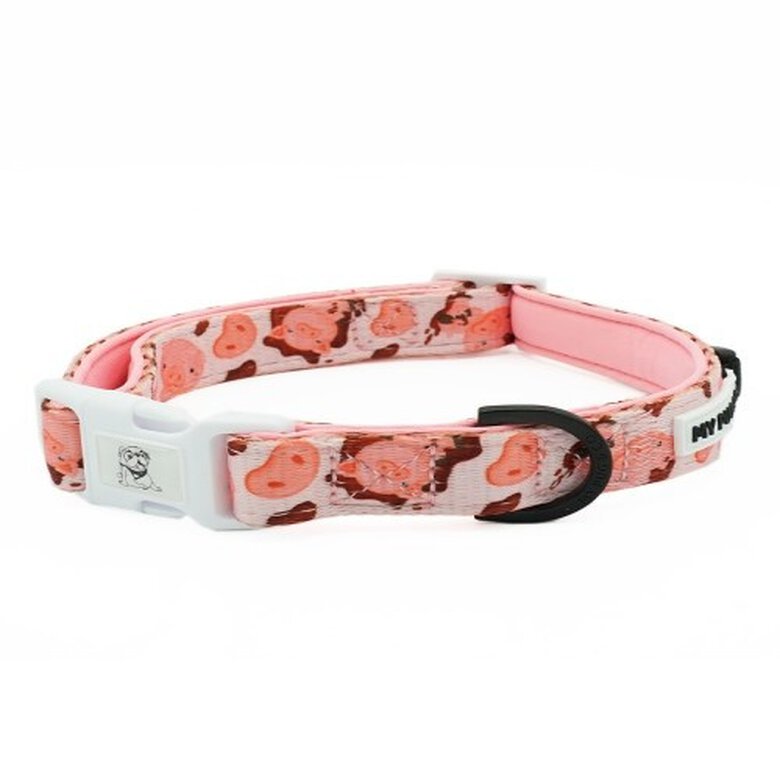 Collar Oink Oink para perros color Rosa, , large image number null
