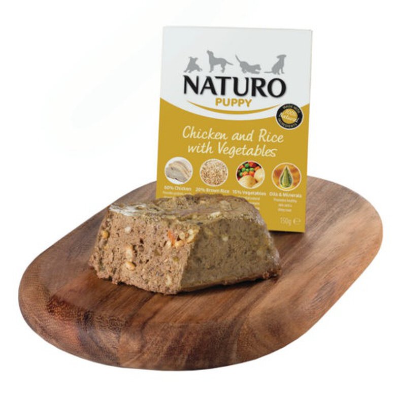 Naturo Puppy pollo con arroz para cachorros image number null