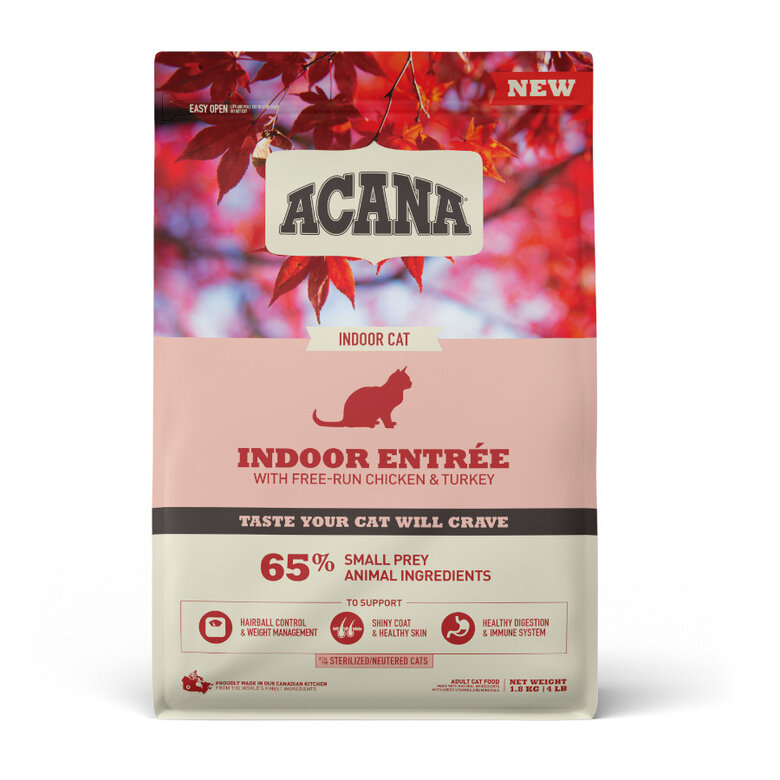 Acana Entrée pienso para gatos de interior, , large image number null
