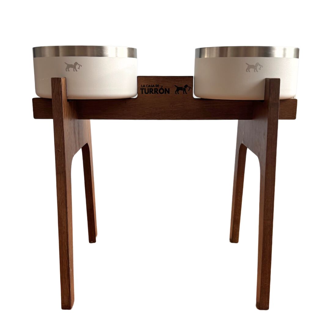 La Casa de Turrón Comedero Doble para perros y gatos thumbnail