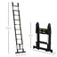 Escalera telescopica plegable color Negro, , large indicador imagen numero 3