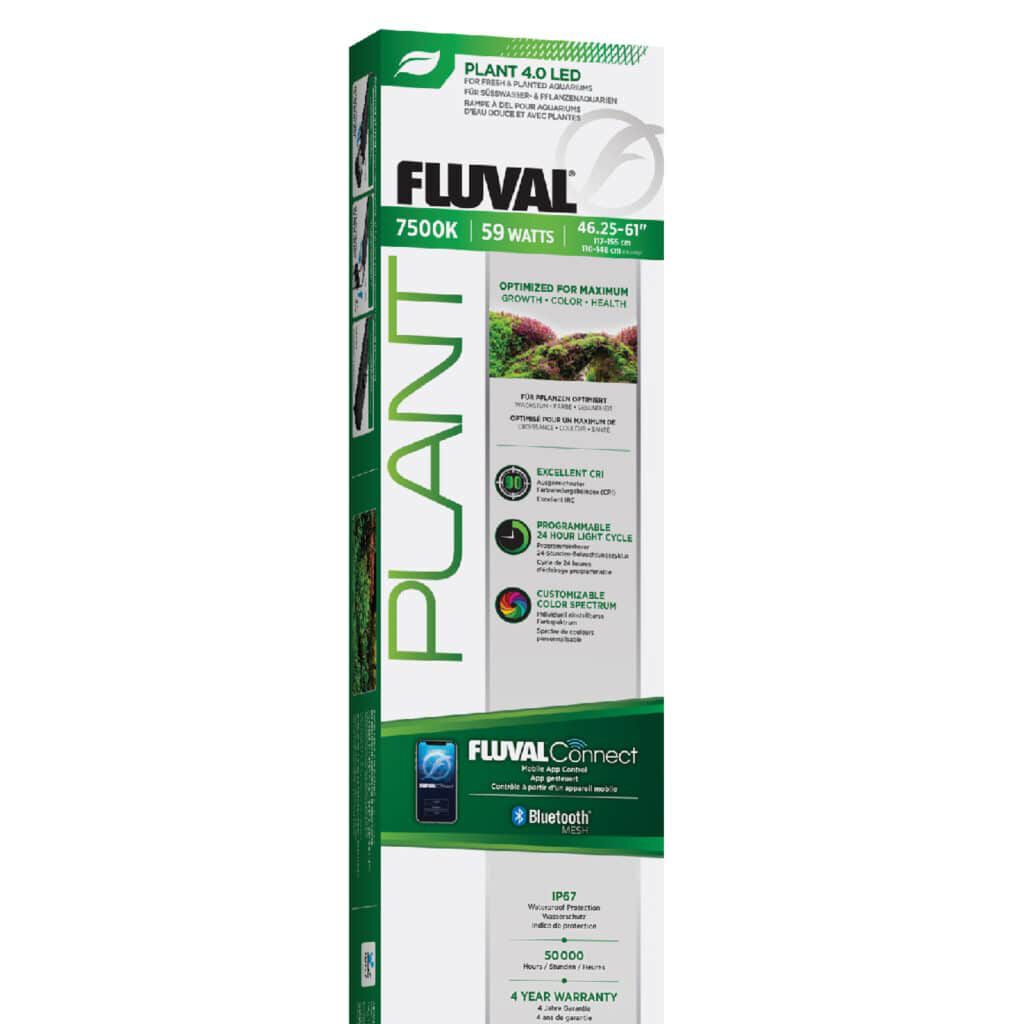 Pantalla de iluminación para plantas de acuario Fluval Plant 4.0 LED w/BT Mesh, 22W, 38.4-63 cm thumbnail