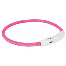 Trixie Collar con Luz Led XS-S Rosa para perros