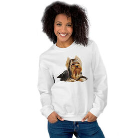 Mascochula Sudadera Blanca personalizada Unisex