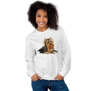 Mascochula Sudadera Blanca personalizada Unisex