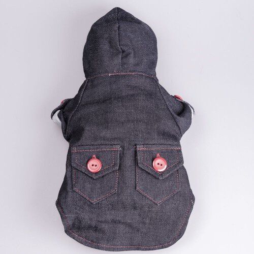 Abrigo vaquero Bella para perros color Azul, , large Imagen numero 1