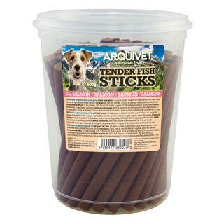 Snacks Tender Meat Sticks para perros sabor Salmón