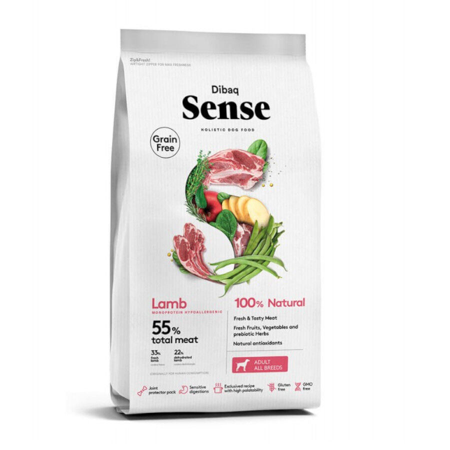 Dibaq Sense Grain Free Adult Cordero pienso para perros
