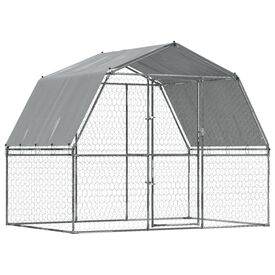 VidaXL Jaulas acero galvanizado para perros