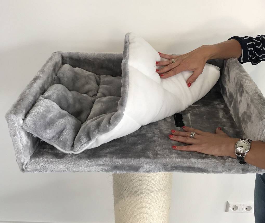 Rascador Royalty Plus Light Grey color Gris, , large Imagen numero 3