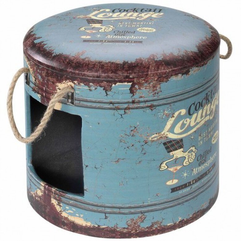 Caja cama Cocktail Lounge color Azul, , large image number null