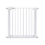 Nobleza - Barrera de Seguridad para Niños con Sistema de Cierre Automático, Sin Necesidad de Taladrar, Barrera de presión para bebés y perros para escaleras y puertas, Apertura de 75-82 cm, Blanco, , large indicador imagen numero 1