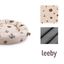 Leeby Cama Donut Antideslizante Blanca con Erizos para gatos, , large indicador imagen numero 5