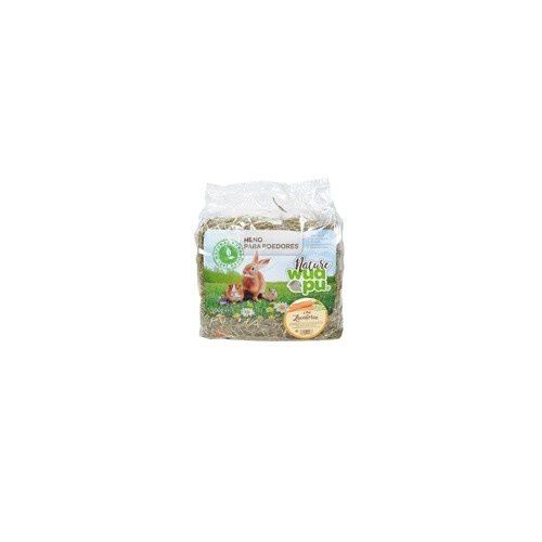 Wuapu heno aromatizado natural sabor zanahoria para roedores, , large Imagen numero 1