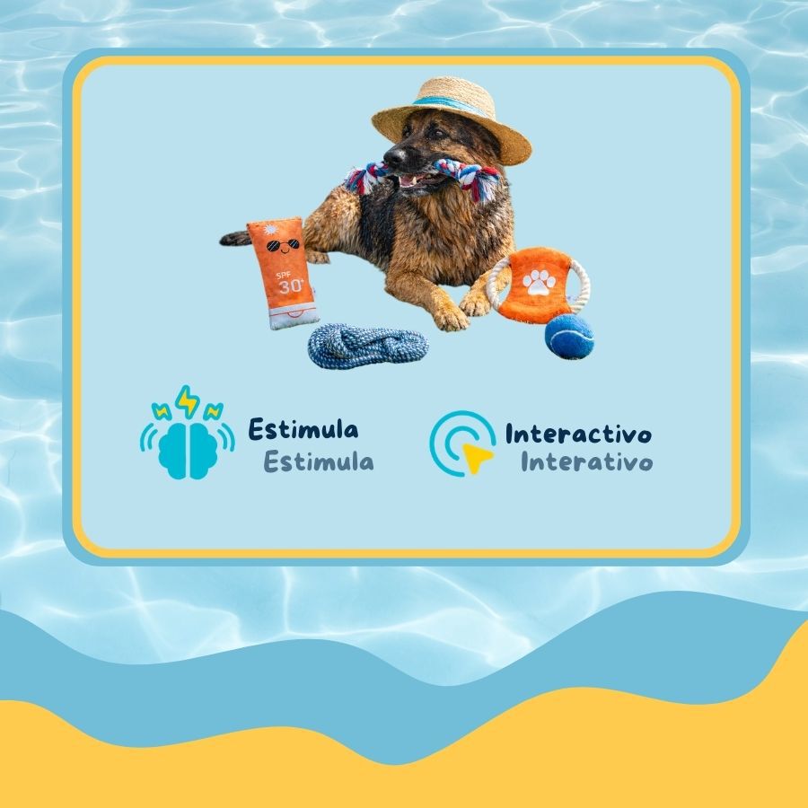 Summer Vibes The Beach Club Set Juguetes para perros, , large Imagen numero 4