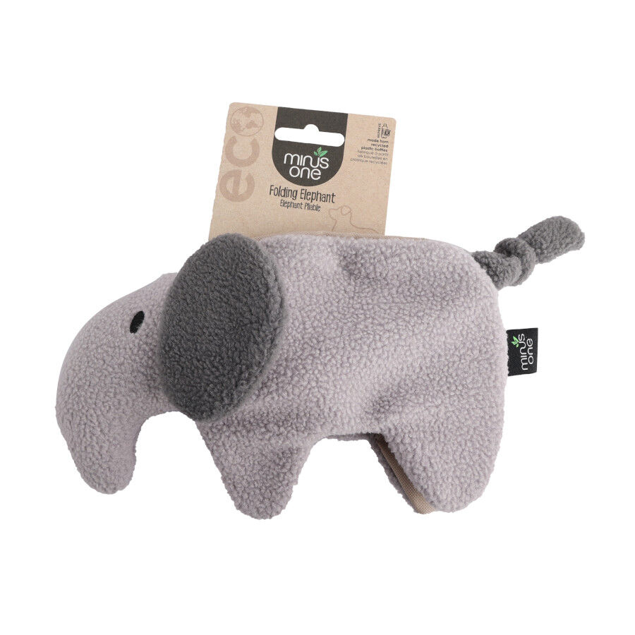 Minus One Folding Elephant peluche de trapo para perros, , large Imagen numero 2