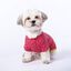 Camiseta Nun Flores para perros color Granate, , large indicador imagen numero 2