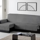 Cubre Sofa Acolchado Chaise Longue Izquierdo color Gris Oscuro, , large image number null