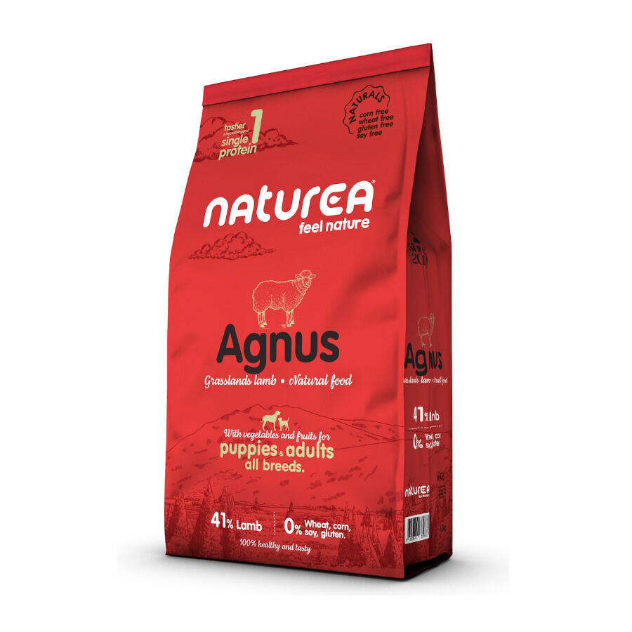 12 kg Naturea Naturals Agnus Cordero de Pastizales pienso para perros, , large Imagen numero 1
