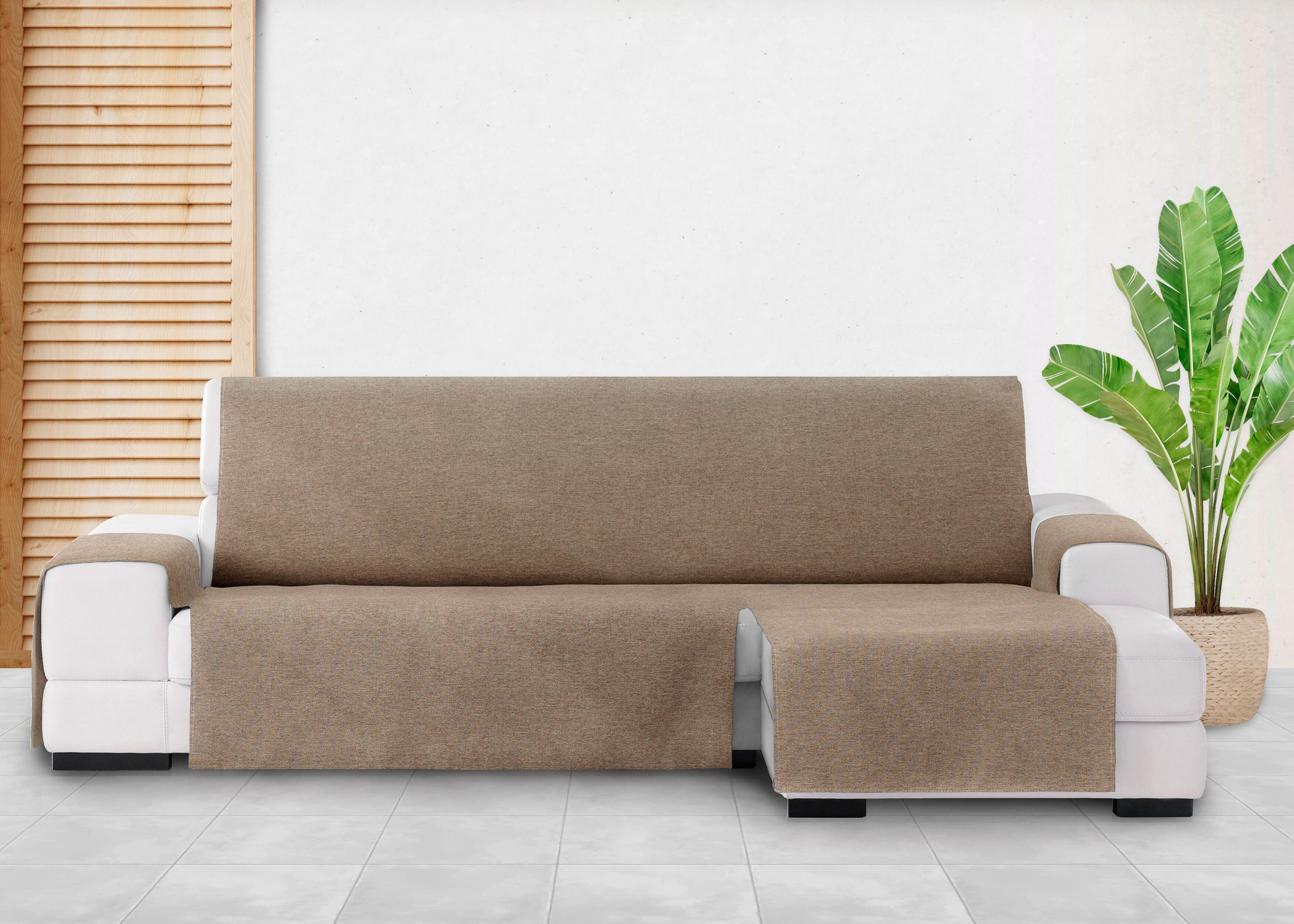 Vipalia Protector Cubre Sof&aacute; Chaise Derecho 290 Color Vis&oacute;n Modelo Brisa, , large Imagen numero 6