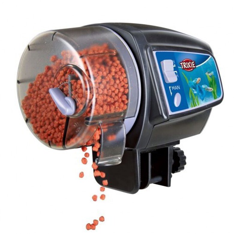 Dispensador automático de alimentos para peces, , large image number null