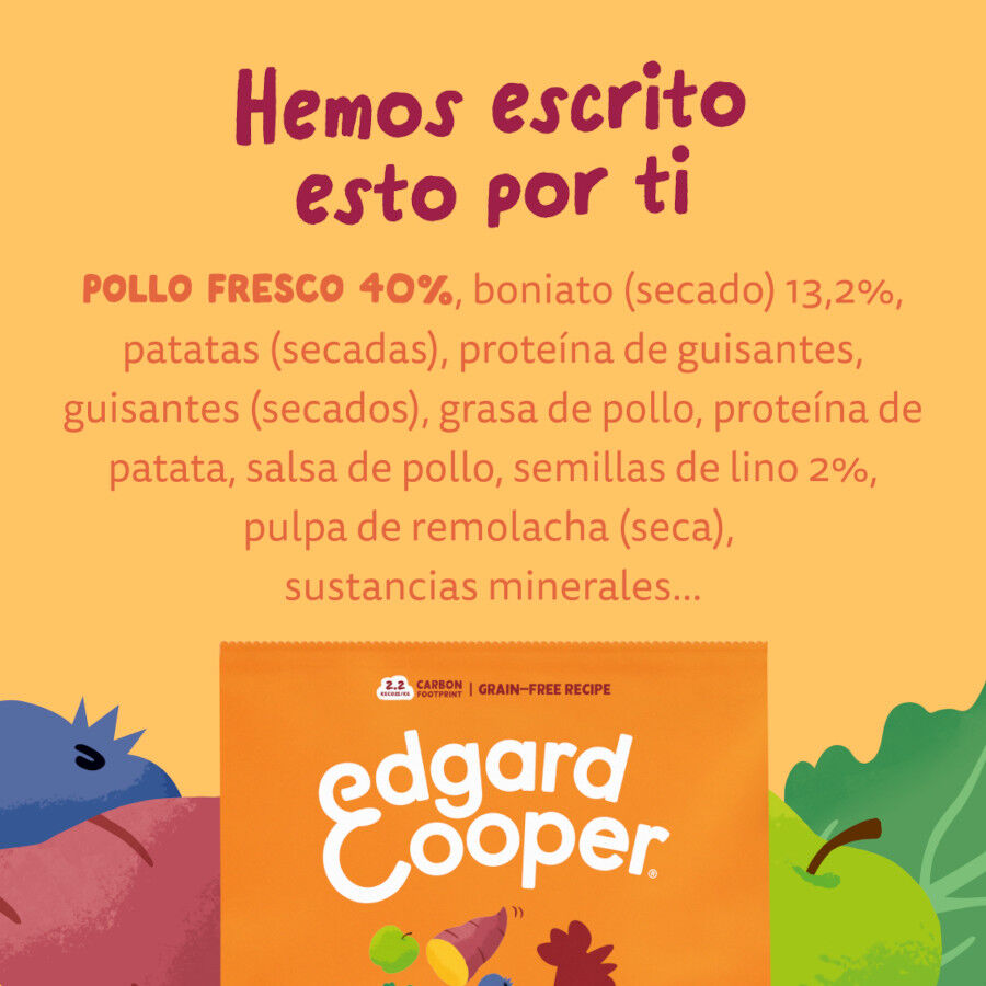 12 kg Edgard & Cooper Adult Pollo pienso para perros, , large Imagen numero 8