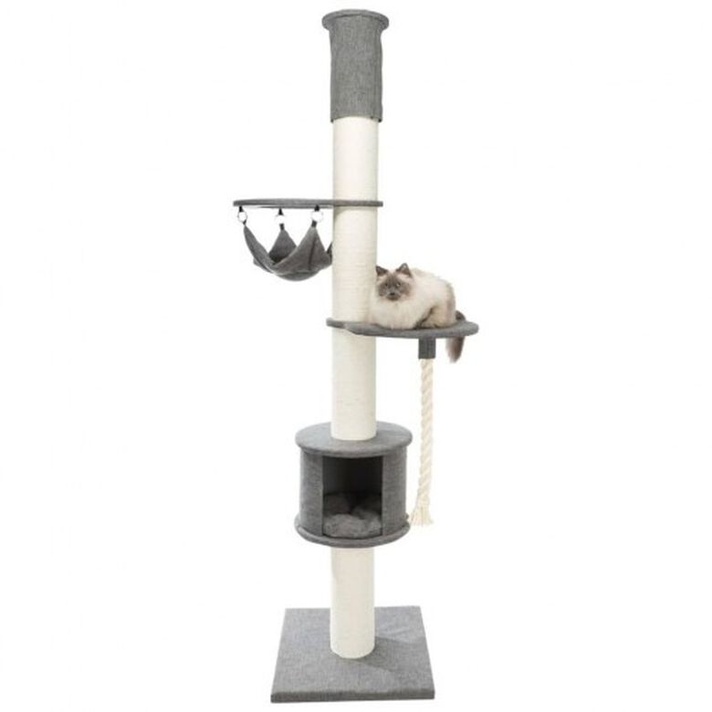 Poste rascador para gatos color Gris thumbnail