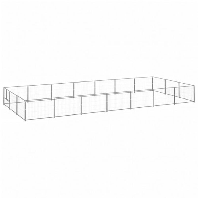 VidaXL Perrera De Acero Mediana para perros thumbnail