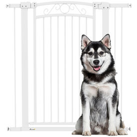 PawHut Barrera para Perros Blanco