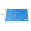 Nobleza - Alfombrilla refrescante para mascotas grandes. Auto refrigerante No tóxico. Ideal para para perros, gatos en verano. 90 * 50 cm, color azul, L, , large indicador imagen numero 12