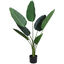 Outsunny Planta de Decoración Artificial de Palma Árbol Realista con Maceta 7 Hojas Ф15x120cm para Exterior e Interior No Requiere Instalación, , large indicador imagen numero 1