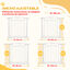 PawHut Barrera para Perros Puerta para Perros con Ancho Ajustable 76-104 cm Barrera de Seguridad para Perros con 2 Extensiones y Doble Bloqueo para Escaleras y Puertas Blanco, , large indicador imagen numero 5