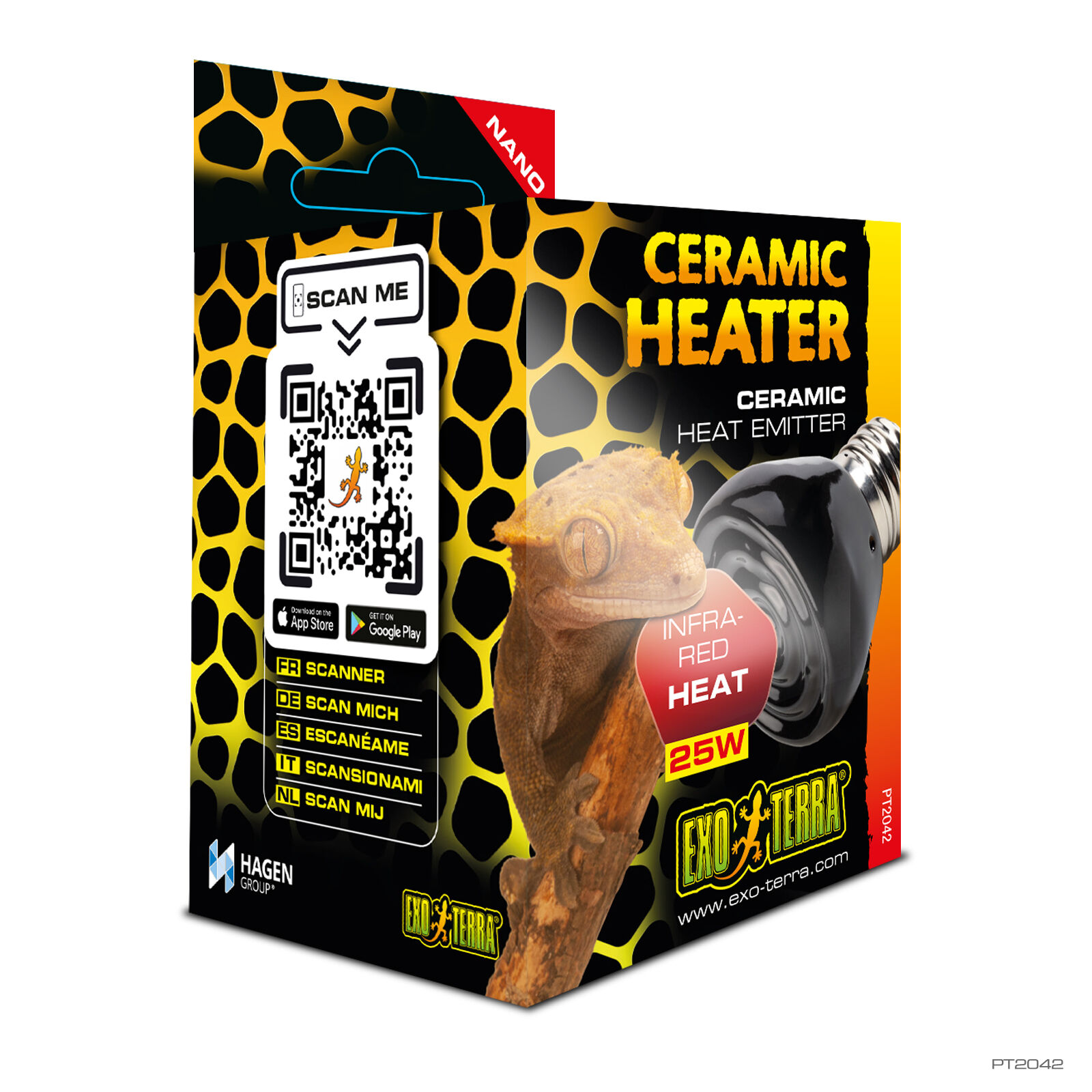 Exo Terra L&aacute;mpara Cer&aacute;mica Nano 25w, , large Imagen numero 1