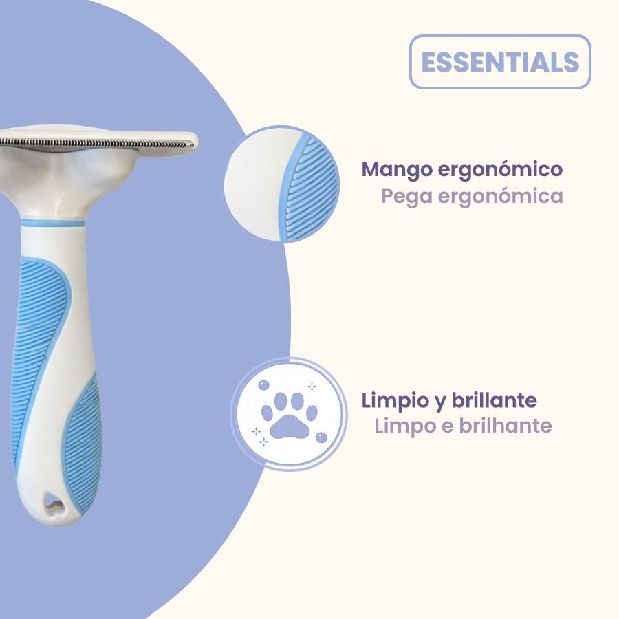 Bloob Cepillo Deslanador Subpelo para perros, , large Imagen numero 7