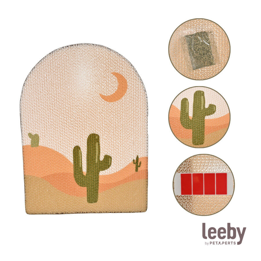 Leeby Darcy tabla rascador de cartón para gatos thumbnail