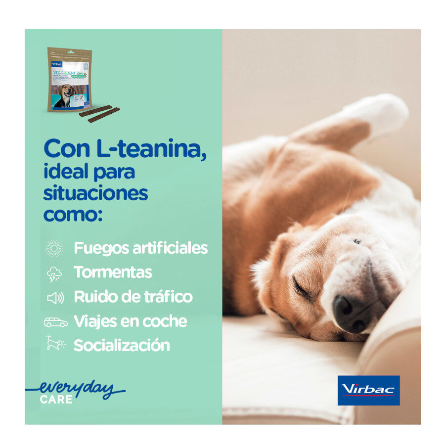 15 barritas Virbac L&aacute;minas Veggiedent Zen S para perros, , large Imagen numero 6