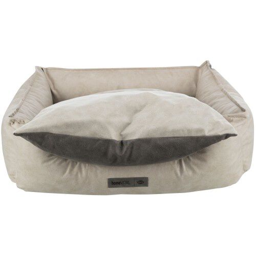 Trixie Home Vital Calito Cama Cuadrara Gris para perros, , large Imagen numero 4