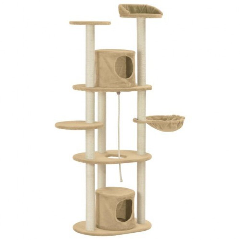 Rascador de sisal para gatos color Beige, , large image number null