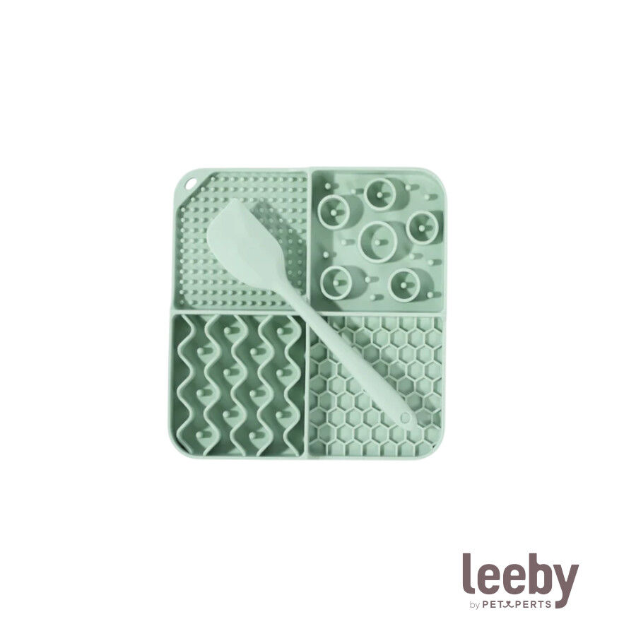 Leeby Alfombrilla de Lamer Verde para perros y gatos, , large Imagen numero 2